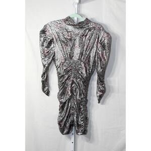 ISABEL MARANT Printed Silk-Blend Crepe Dress sz. 38